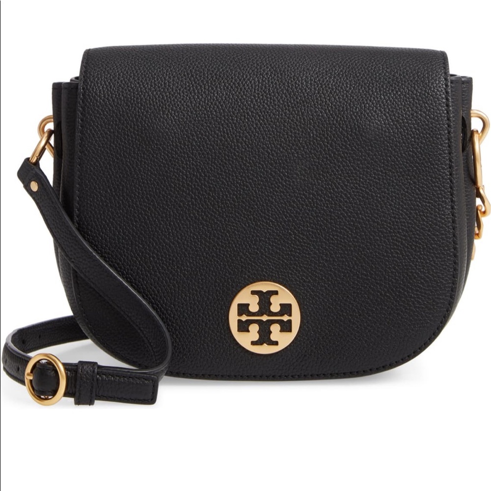NWT🌸 Tory Burch Everly Leather Flap Saddle Bag - Picture 4 of 7